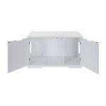 X-Large Cat Washroom Bench Litter Box Enclosure Furniture Box House - Image 8