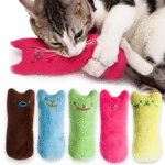 Teeth Grinding Catnip Toys Funny Interactive Plush Cat Toy Pet Kitten Chewing Vocal Toy Claws Thumb Bite Cat Mint for Cats - Image 2
