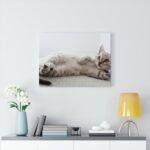 Adorable Cat Canvas Gallery Wall Art - Image 2