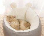 Fast Shipping CAT BED SLEEPING BAG (Grey-Medium) - Image 3