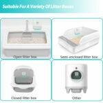 Smart Cat Odor Purifier for Cat Litter Box Deodorizer Dog Air Cleaner - Image 3