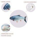 Electric Flipping Fish Toy for Cats - Image 5