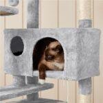 Cat Tree Cat Tower Cat Condo with Scratching Posts & Ladder for Cats Kittens - Image 21