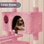 Cat Tree Cat Tower Cat Condo with Scratching Posts & Ladder for Cats Kittens - Image 24