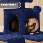 Cat Tree Cat Tower Cat Condo with Scratching Posts & Ladder for Cats Kittens - Image 33