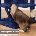 Cat Tree Cat Tower Cat Condo with Scratching Posts & Ladder for Cats Kittens - Image 34